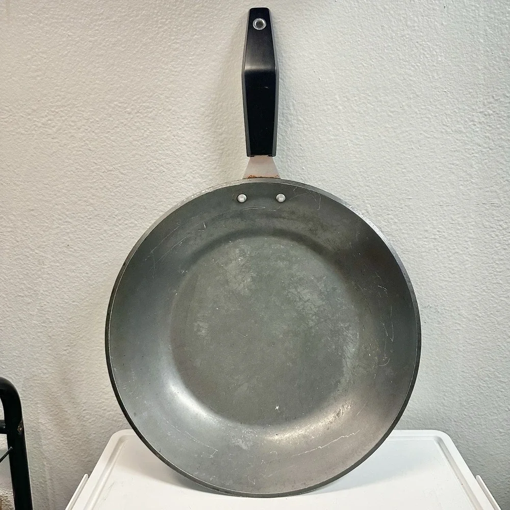 Vintage Miracle Maid Hard Anodized Aluminum Fry Pan Skillet 12